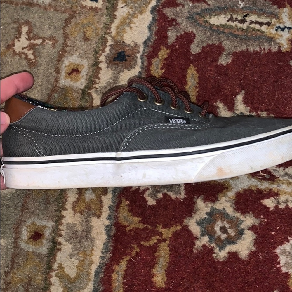Grey Aztec Vans